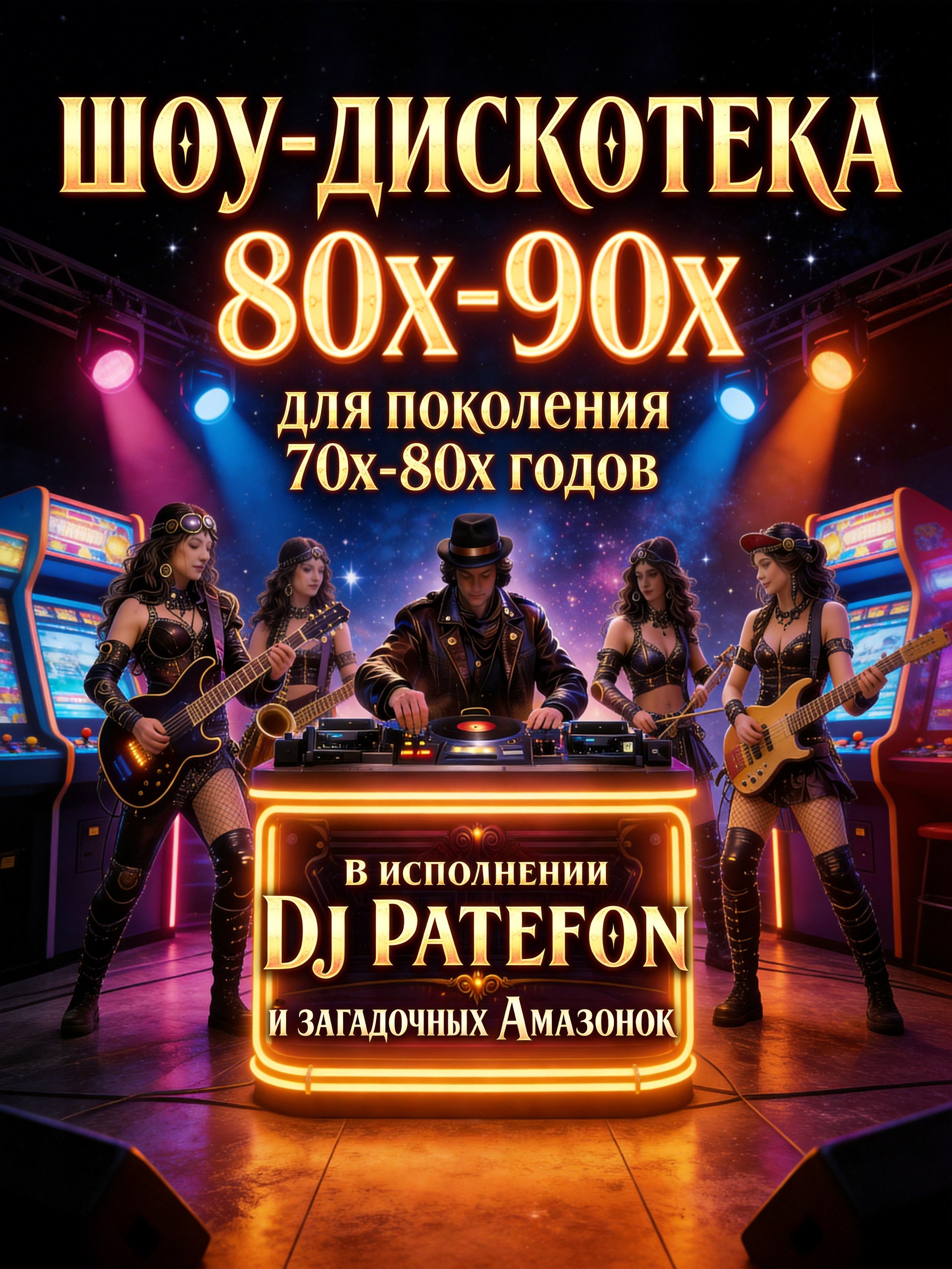 Дискотека 80-х — 21 июня 2026, Рестобар "Романтик"